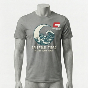 T-shirt pour homme avec impression graphique, coton premium, vêtement décontracté avec motifs artistiques créatifs, graphismes détaillés, tissu doux, coupe confortable - Product Image 6