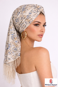 Foulards personnalisés imprimés, écharpes légères carrées pour femmes, accessoires de mode, approvisionnement en gros pour le branding - Product Image 4