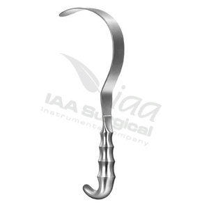 IAA SURGICAL INSTRUMENTS IAI-SR-58 Poignée de rétracteur en acier inoxydable allemand certifié CE, instrument chirurgical de classe I pour - Product Image 1