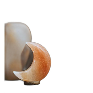 Elite Himalayan <b>Moon</b> Salt Lamp Premium Natural <b>Crystal</b> Decorative Home Lighting with Custom Logo OEM Service OEM Size Private - Product Image 2