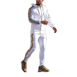 Survêtements pour hommes de qualité supérieure Survêtement avec logo personnalisé Nouveau design de mode Sweatshirts à capuche coupe-vent Sweatshirts Sweat Pent Men - Product Image 1