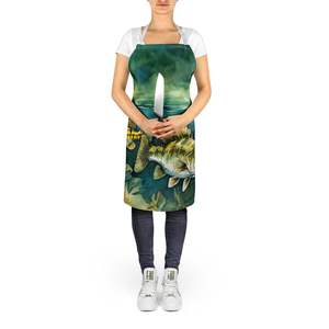 Unisex Large Multicolor Smallmouth Bass <b>Apron</b> for Kitchen Cooking Baking Crafts <b>Gardening</b>-for Adults & Unisex - Product Image 5