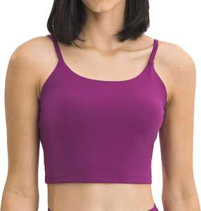 Sujetador deportivo de alta calidad para mujer, nuevo, al por mayor, sexy, para yoga y running, sin costuras, personalizado, OEM, de alto soporte, sin espalda, transpirable - Product Image 5