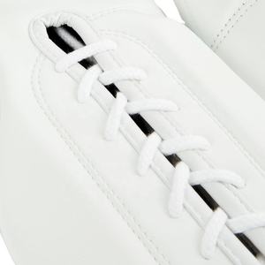 ถุงมือชกมวย Oem White Fly แบบกำหนดเอง หนังแท้ 100% ขายส่ง น้ำหนักเบา สำหรับฝึกซ้อมและแข่งขัน สำหรับผู้ใหญ่และศิลปะการต่อสู้ - Product Image 6