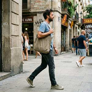 Camiseta Personalizada al por Mayor para Hombre, 100% Algodón Puro, Estilo Vintage, Color Azul Claro Deslavado, Camiseta Urbana - Product Image 4