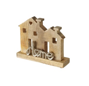 Nouveauté : Décoration de Noël classique en aluminium et bois, design artisanal pour la décoration saisonnière de la maison et les cadeaux - Product Image 5