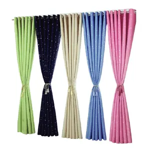 Wholesale Affordably Priced Premium Quality Polyester 130cm x 250cm 85% Thermal Blackout Curtain For Home and Hotel Use