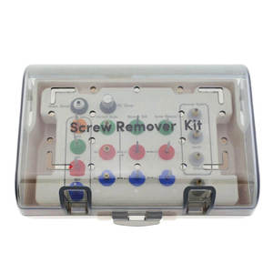 Dental Implant Retrieval Tool Set for Fractured Screw Removal <b>Drill</b> <b>Guide</b> Surgical Instruments for Prosthetic - Product Image 3