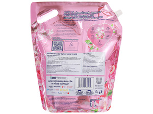 น้ำยาปรับผ้านุ่ม คอมฟอร์ท ไมลด์ เนเจอร์ กลิ่นซากุระและพีชสดชื่น 3 ลิตร x 4 ถุง - Product Image 2