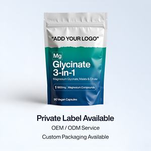 Glicinato de Magnesio 3 en 1 en Cápsulas, Forma Quelada – Suplemento Dietético, Proveedor al por Mayor de Marca Privada OEM - Product Image 4