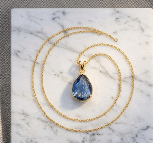 Collier en labradorite naturelle à prix de gros, 16 pouces, argent sterling 925 plaqué or 18 carats, cadeau pour elle - Product Image 2