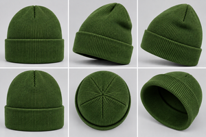 Fashion <b>Winter</b> Beanies <b>Hats</b> Custom Logo Knitted Cuff Caps For <b>Women</b> Men Kids Warm Plain Ribbed Toques Personalized Embroidery - Product Image 6