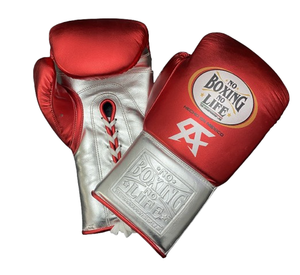 ถุงมือชกมวยหนังแท้สำหรับฝึกซ้อม คิกบ็อกซิ่ง MMA พร้อมสกรีนโลโก้ รับผลิตแบบ OEM ODM ขายส่ง - Product Image 1