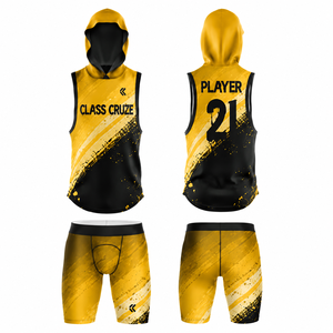 Uniforme de Fútbol Americano 7v7 Sublimado Personalizado, 100% Poliéster, Secado Rápido, Transpirable - Product Image 2