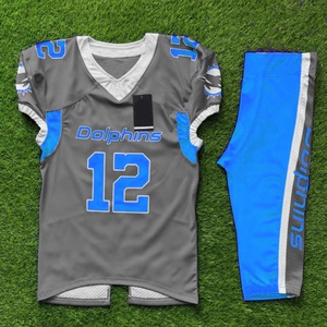 Venta al por mayor Premium Tackle Twill sublimación uniformes de fútbol americano para adultos diseños personalizables trajes de fútbol para Unisex - Product Image 1