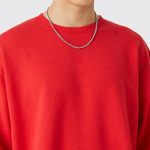 Sweat-shirt tendance pour homme, pull uni à manches longues, coupe décontractée, col rond, style streetwear pour homme - Product Image 3