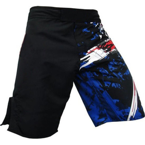 Eco-Friendly Customized Fit <b>Quick</b> <b>Dry</b> Breathable High Quality High Quality Men's MMA Training <b>Shorts</b> Solid - Product Image 3