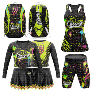 Cheerleading Uniforms Custom Women's Team DEAL PACKAGE for Teams 2026 New Arrivals Custom Logo Cheerleader Skirt - Product Image 1