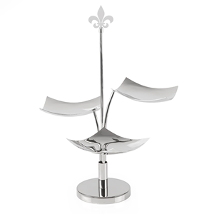 Stainless Steel Multi-Layer Cake Stand Reusable Serving Display Rack - Product Image 3