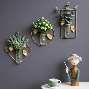 Jarrón de Metal y Hierro Hecho a Mano de Primera Calidad, Portaflores Decorativo para Mesa, Duradero, Ligero, Resistente al Óxido, para Hogar, Oficina, Hotel - Product Image 3