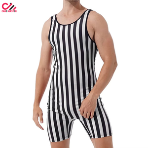 Nouveau justaucorps de lutte personnalisé pour hommes avec logo du drapeau national du Pérou sur le devant, extensible, léger, respirant, 100% polyester - Product Image 4