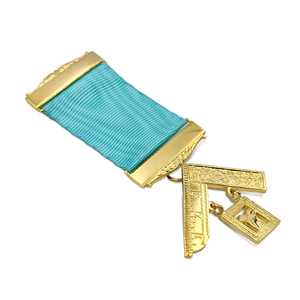 Bijou de poitrine maçonnique personnalisé pour uniforme, vente en gros, bijou de poitrine pour anciens maîtres artisans - Product Image 1