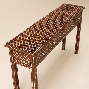 Mesa Consola Moderna en Oferta con Elegantes Diseños Florales para un Vestíbulo y un Interior de Lujo - Product Image 3