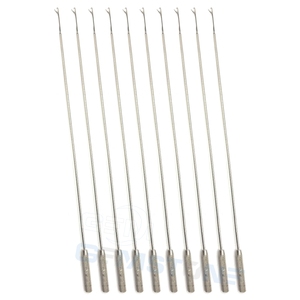 Hair Extension Pulling <b>Hook</b> <b>Tool</b> – 8.75 Inch Stainless Steel Micro Loop Threader for Beads, Nano Rings & Extensions - Product Image 4