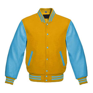 Custom Men's Varsity Jacket Personalized Letterman Baseball Bomber Stitched Name Number 2026 - Product Image 1