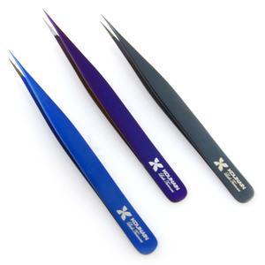 แหนบต่อขนตาตรง12 13 14ซม. ทำจากสเตนเลสสตีลใช้แยกวอลลุ่มไฟเบอร์เพื่อความงาม - Product Image 4