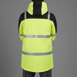 Custom Hi Vis Safety <b>Jacket</b> Waterproof Reflective Outerwear for Industrial and Engineering <b>Workers</b> - Product Image 3