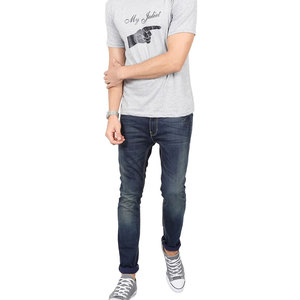 เสื้อยืดคอกลมพิมพ์ลายกราฟิกสำหรับผู้ชายขายดี ผ้าคอตตอนผสมเนื้อนุ่ม รับออกแบบลายตามสั่ง ขายส่งจากโรงงานผู้ผลิตเสื้อผ้า - Product Image 4