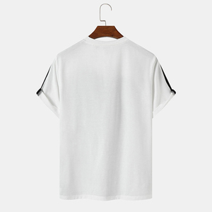 Camisetas de Hombre con Cuello Redondo, Estilo Moderno, Talla Adulto, Venta al Por Mayor, Moda Urbana, Colores Personalizados, Letras, Secado Rápido, Transpirables - Product Image 2