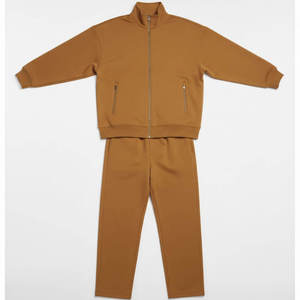 Ensemble de survêtement d'hiver pour homme de haute qualité avec poignets côtelés, personnalisable avec logo, respirant, séchage rapide, pour fitness, course à pied, gym et entraînement athlétique - Product Image 2