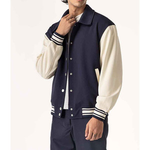 Nouvelle veste varsity d'hiver 100% laine, doublure polaire respirante, coupe-vent, séchage rapide, service OEM - Product Image 4