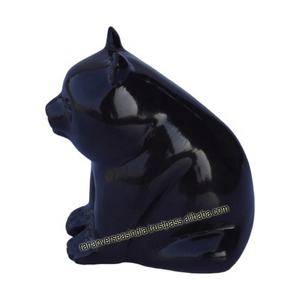 Estatuilla de oso de aluminio estatua escultura decorativa en tono marrón para oficina sala de estar MESA CENTRO DE MESA - Product Image 4