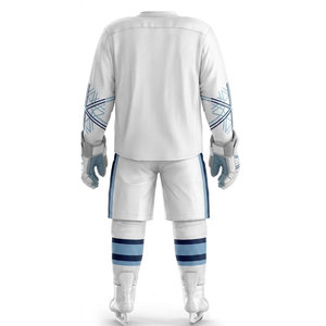 Uniforme de Hockey sobre Hielo Personalizado para Hombre, Ligero, Transpirable, de Poliéster de Alta Calidad, Diseñado para Entrenamiento y Partidos de Liga - Product Image 2