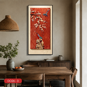 Peinture murale miroir de luxe avec cadre, décoration intérieure, décoration de la maison, OEM du Vietnam, marque HALO - Product Image 2