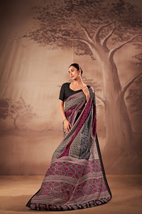Indian Traditional Ethnic Printed Designer <b>Saree</b> for Casual Daily Wear and Festive Function for Women Fancy Trendy Outfit - Product Image 3