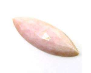 โอปอลสีชมพูธรรมชาติทรงโรสคัทมาร์คีส์ ขนาดต่างๆ สีชมพู โอปอลหลวมๆ สำหรับทำเครื่องประดับ โอปอลหลวมๆ อัญมณีกึ่งมีค่า ขายส่ง - Product Image 1