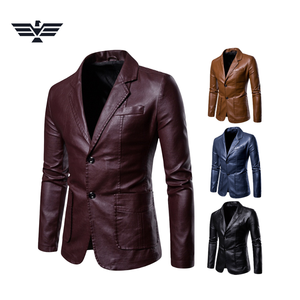 EMPIRE TREND WEARS <b>Men's</b> Black PU Leather Slim Fit Turn-down Collar Waterproof Motorcycle <b>Jacket</b> <b>Smart</b> Casual Winter Wear - Product Image 5