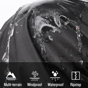 Trajes de lluvia de ropa de trabajo personalizados para hombres y mujeres con protección impermeable, material transpirable de tira reflectante y logotipos personales - Product Image 3