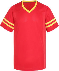 American Football Jersey Moisture Wicking Fabric Tackle Twill Embroidery OEM Private Label Team Supplier - Product Image 2