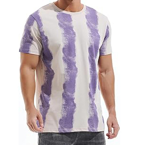 T-shirts pour hommes à manches courtes de qualité supérieure en coton peigné, à séchage rapide, respirants, coupe ample, style urbain, nouveauté - Product Image 4