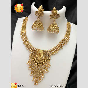 Parure de bijoux en plaqué or 10581135WH Collier - Product Image 1