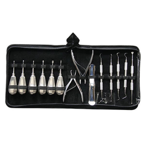 Instrument d'extraction dentaire en acier inoxydable de qualité médicale, réutilisable, certifié CE, ergonomique, de classe I - Product Image 1
