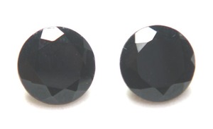 Excellent Onyx noir naturel de qualité supérieure taille libre ronde forme brillante coupe à facettes à la main pierres précieuses en vrac pour la fabrication de bijoux - Product Image 3
