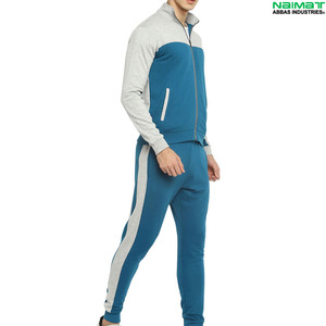 Tech Fleece Color Block Slim Fit Tracksuit <b>Men</b> Modern Outdoor Sportswear Training <b>Track</b> <b>Jacket</b> And Trousers Outfit - Product Image 4