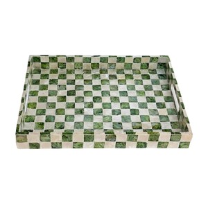 Luxury Mother of Pearl Serving <b>Tray</b> Handmade Inlay Shell <b>Decorative</b> <b>Tray</b> for Home Hotel Restaurant Serving and Gift Use - Product Image 2