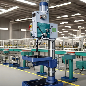 เครื่องเจาะแบบตั้งพื้นขนาด 25 มม. รุ่น Heavy-Duty พร้อมระบบเกียร์ครบชุด มอเตอร์ขับเคลื่อนอัตโนมัติ ป้อนวัสดุอัตโนมัติ ความแม่นยำสูง สำหรับงานเจาะอุตสาหกรรม รุ่น STRD-2 - Product Image 5